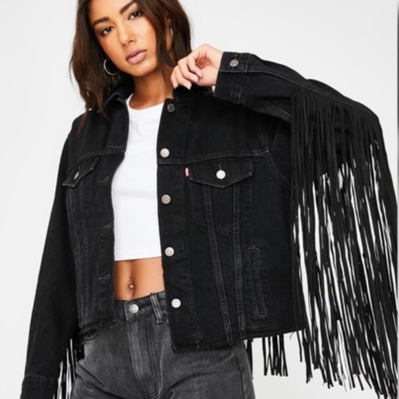 black boyfriend denim jacket